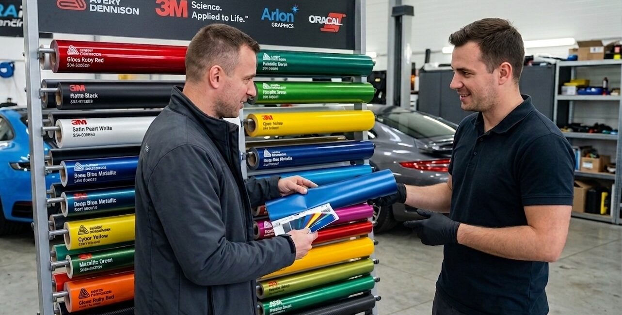 Výber správnej automobilovej fólie na profesionálny polep auta